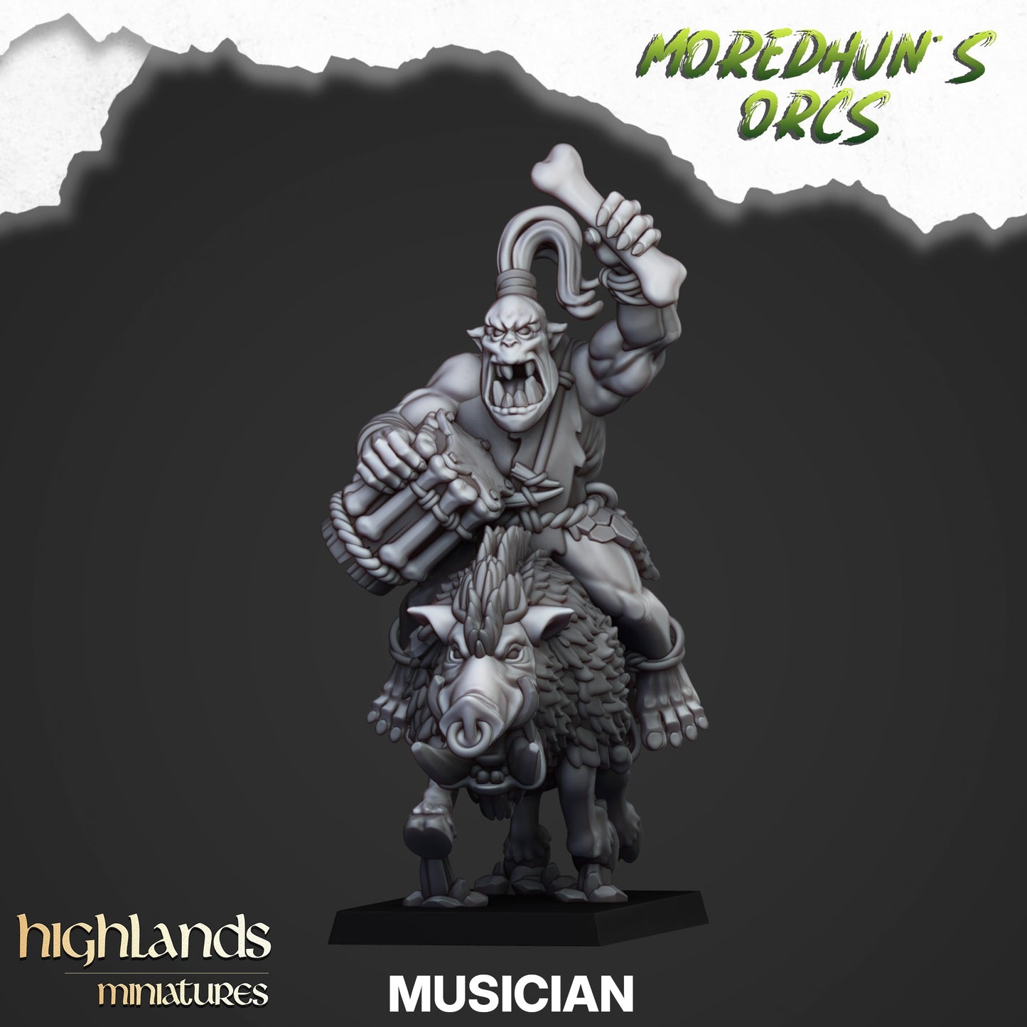 Mounted Cave Orcs