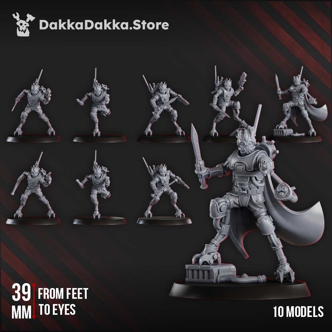 Persecutors Contrakeens Squad | Pluto's Mechanized Legion | Dakka Dakka
