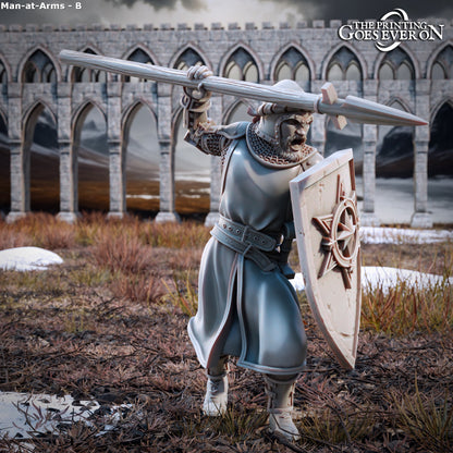 Men at Arms / Warriors of the North | Tales of the Northern Kingdom | MESBG | The Printing Goes Ever On