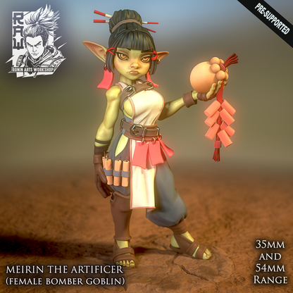 Meirin - Female Artificer Goblin