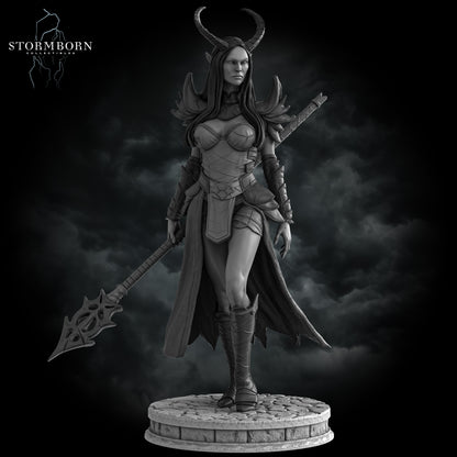 Morrigan the Tiefling Sorceress