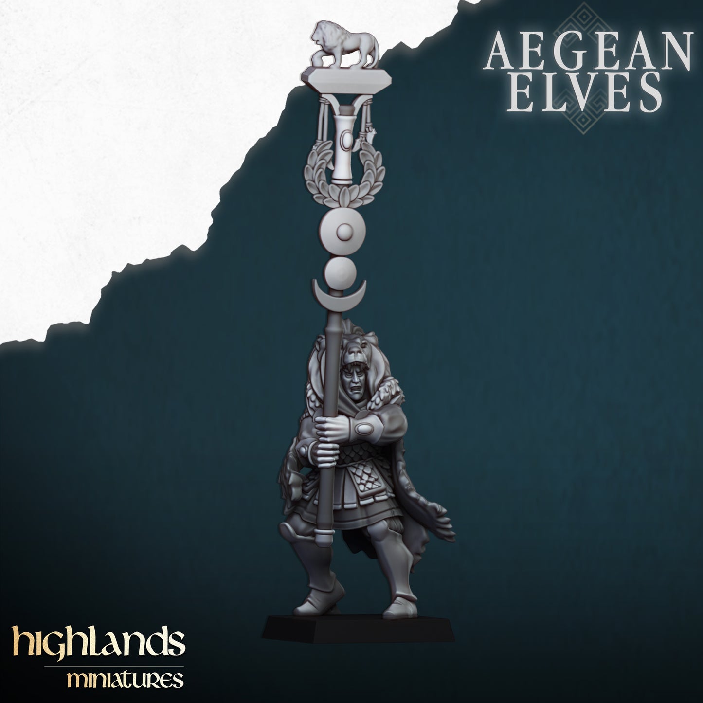 Aegean Elves Nemean Lions | Highlands Miniatures