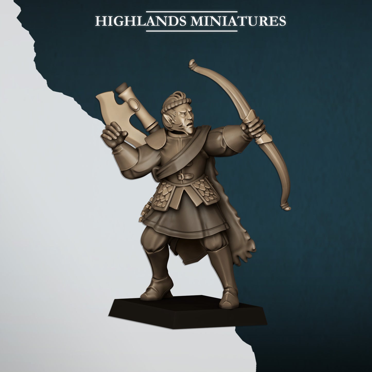 Nemean Lions with Bows | Aegean Elves | Highlands Miniatures