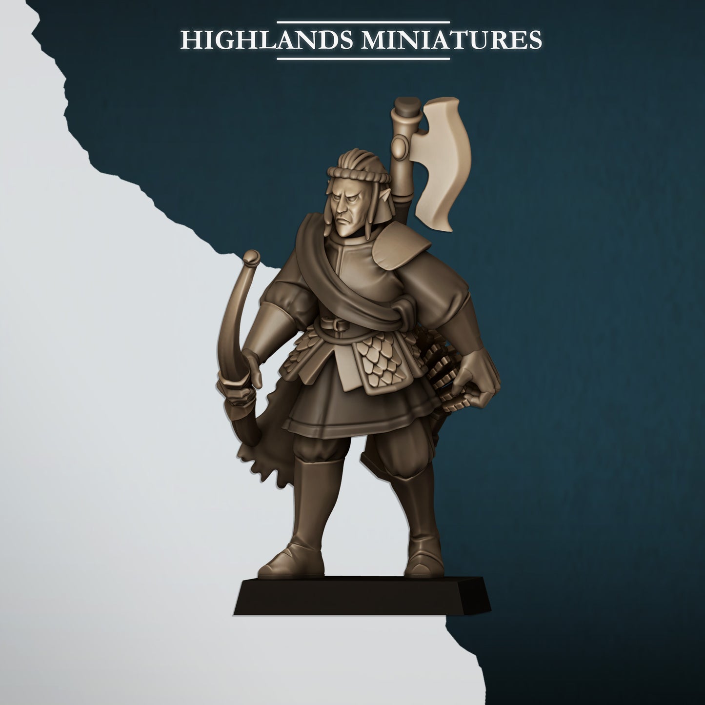 Nemean Lions with Bows | Aegean Elves | Highlands Miniatures