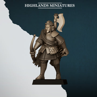 Nemean Lions with Bows | Aegean Elves | Highlands Miniatures