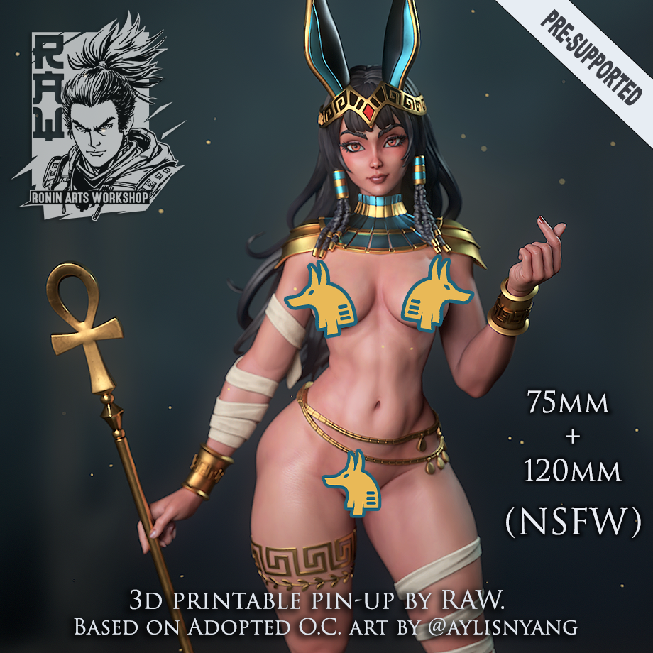 Nefrida - Egyptian Priestes | Pinups | Ronin Arts Workshop