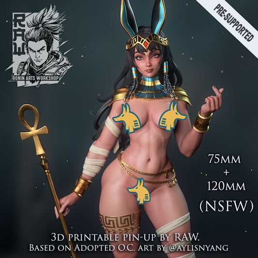 Nefrida - Egyptian Priestes | Pinups | Ronin Arts Workshop