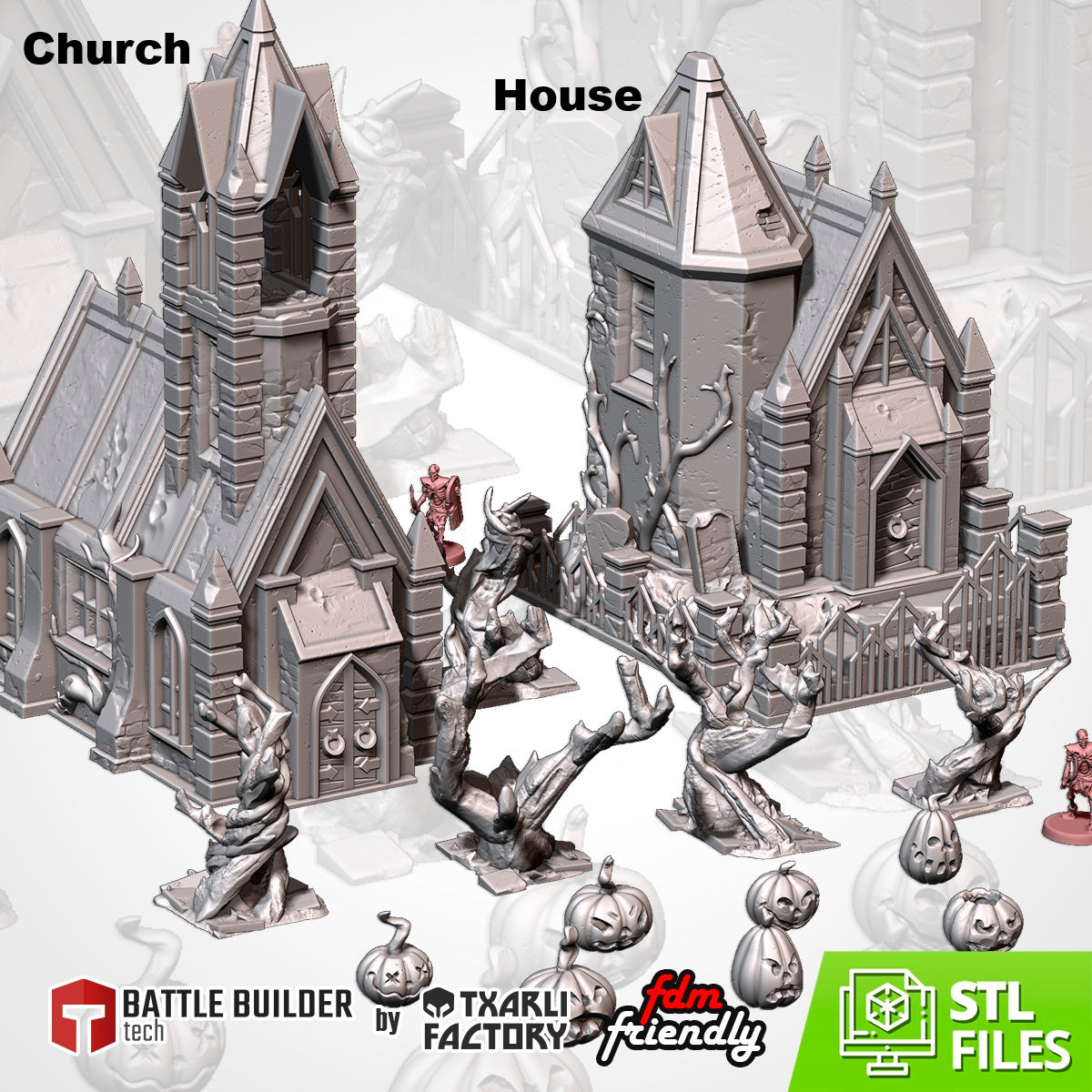 Cursed Mausoleum Terrain Set