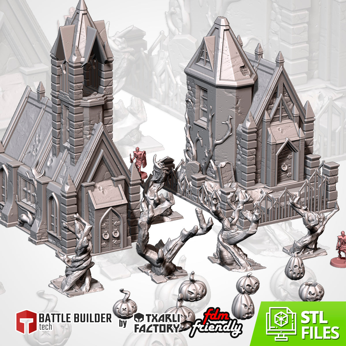 Cursed Mausoleum Terrain Set