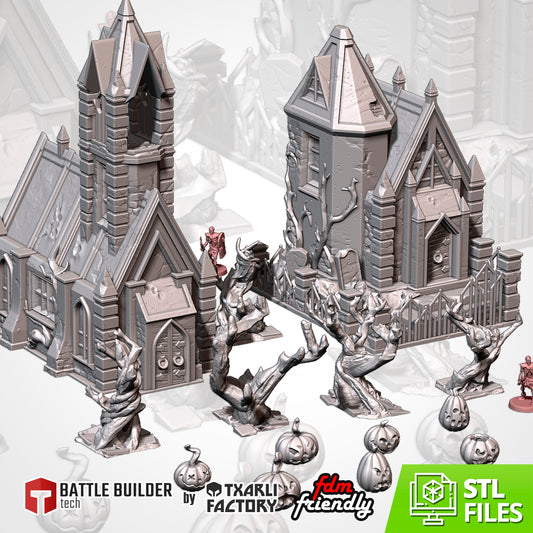 Cursed Mausoleum Terrain Set