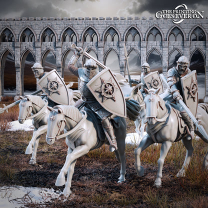Northern Kingdom Cavalry | Tales of the Northern Kingdom | MESBG | The Printing Goes Ever On