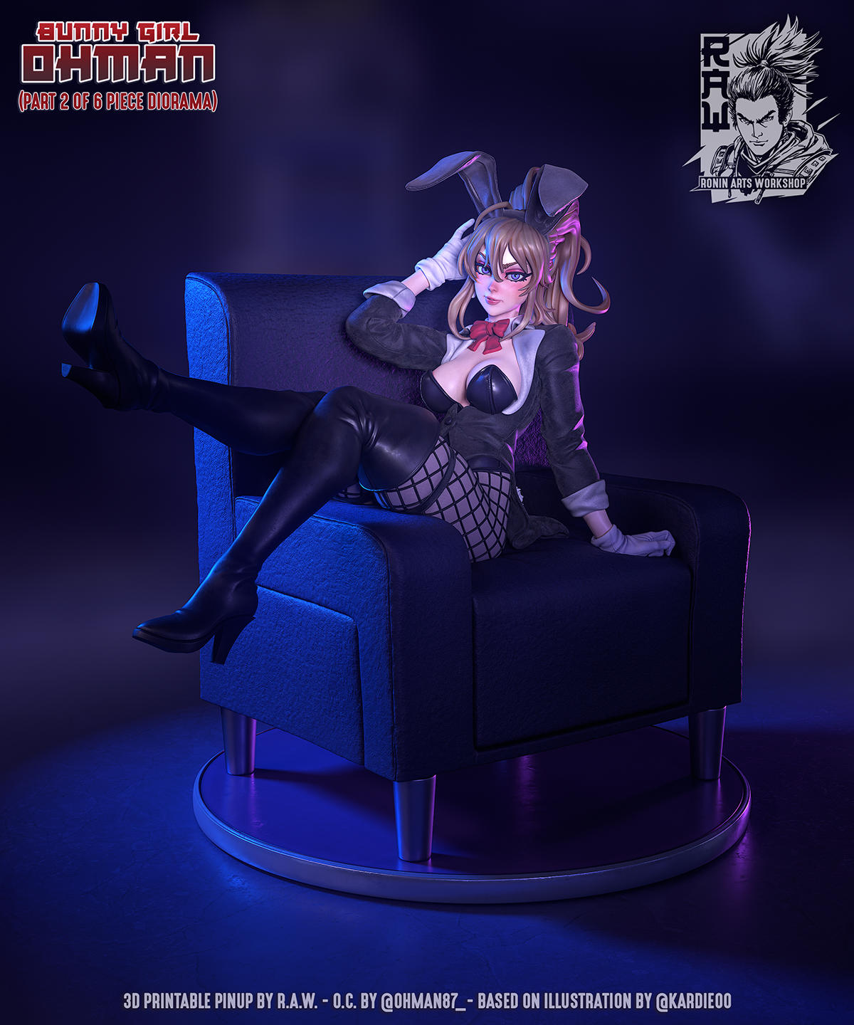 Bunny Girl Ohman - Bunnygirl PinUp