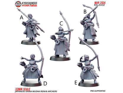 Onna-Musha Ronin Archers