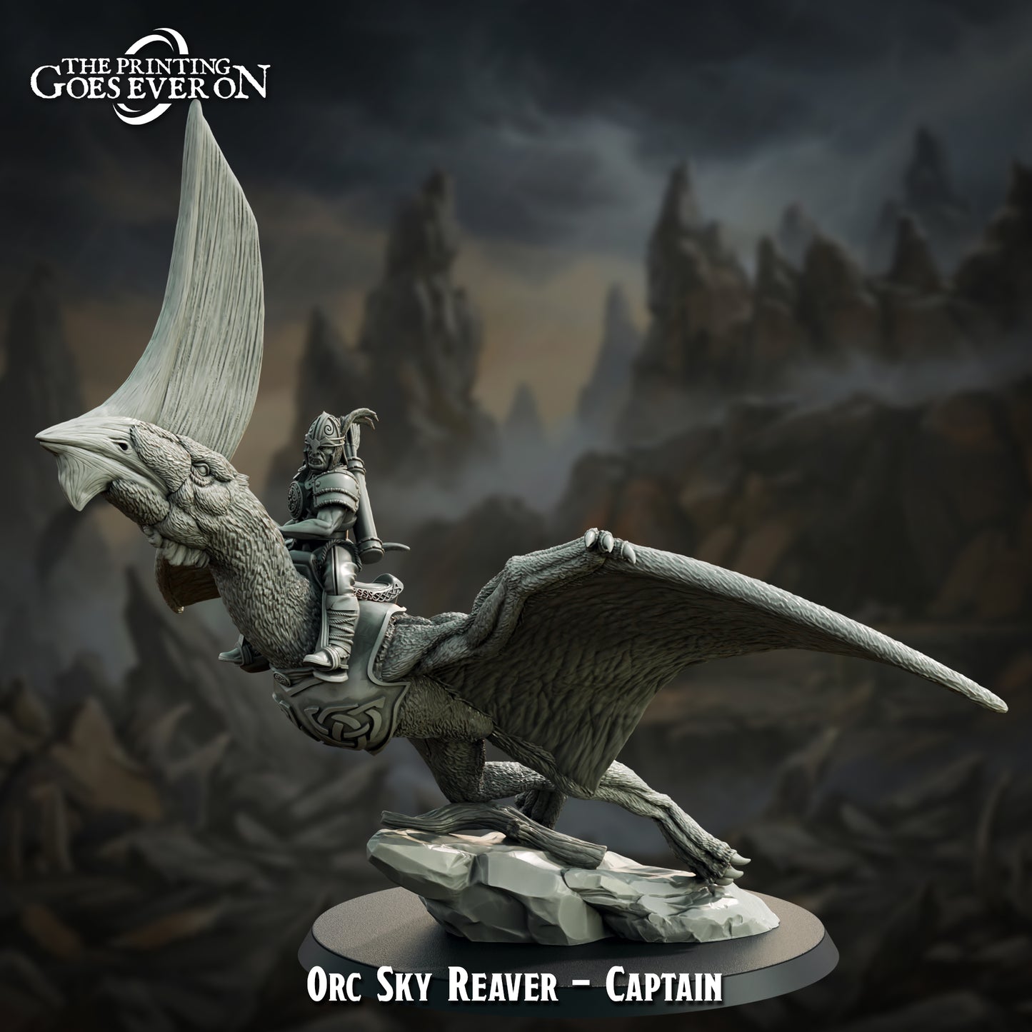 Orc Sky Reavers with Grimwing Companion