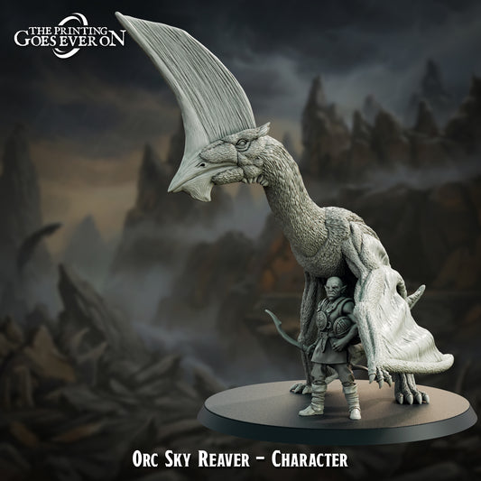 Orc Sky Reaver with Grimwing Companion - Character