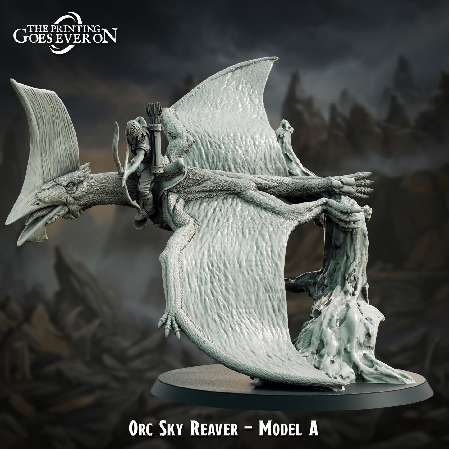 Orc Sky Reavers with Grimwing Companion