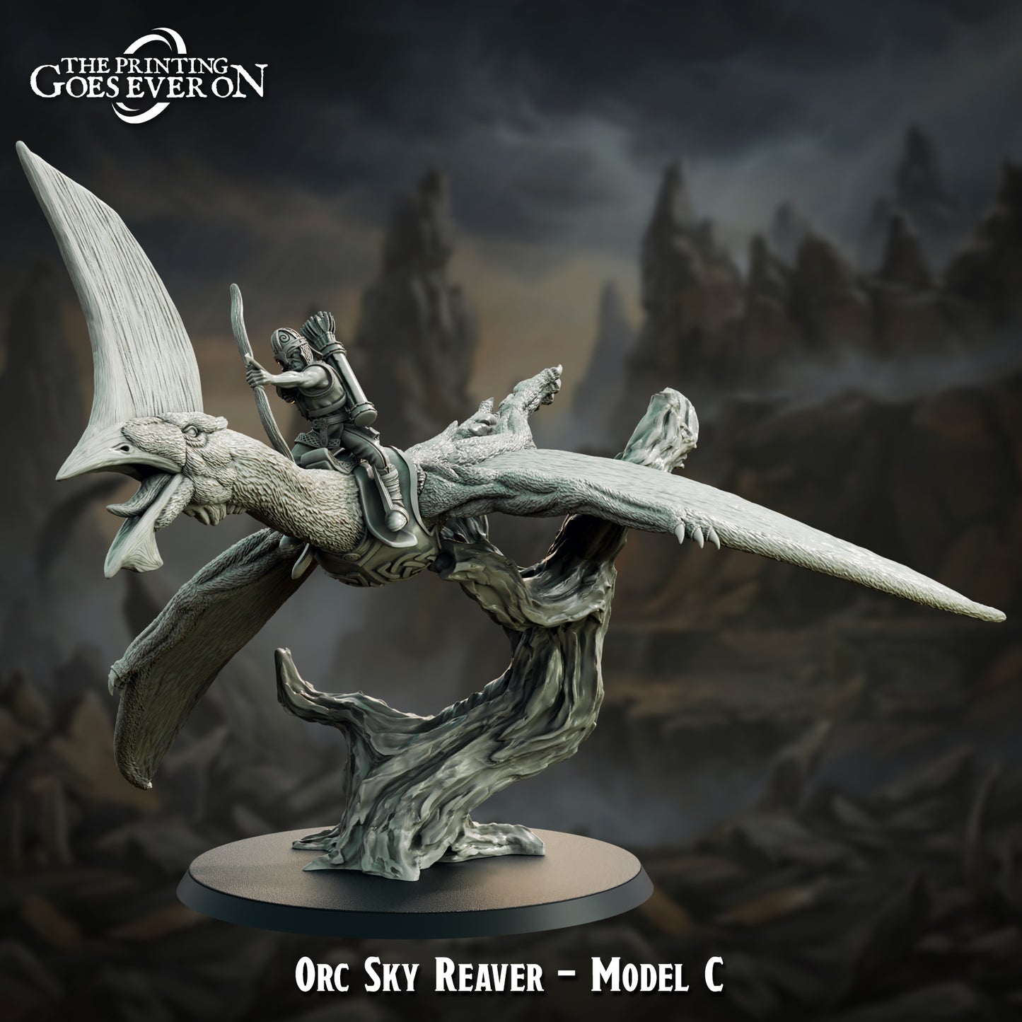 Orc Sky Reavers with Grimwing Companion