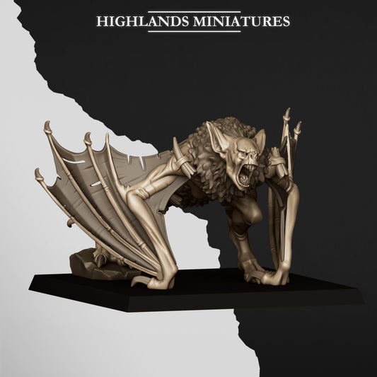 Pit Bat | Transilvanya - The Fallen Realm | Highlands Miniatures