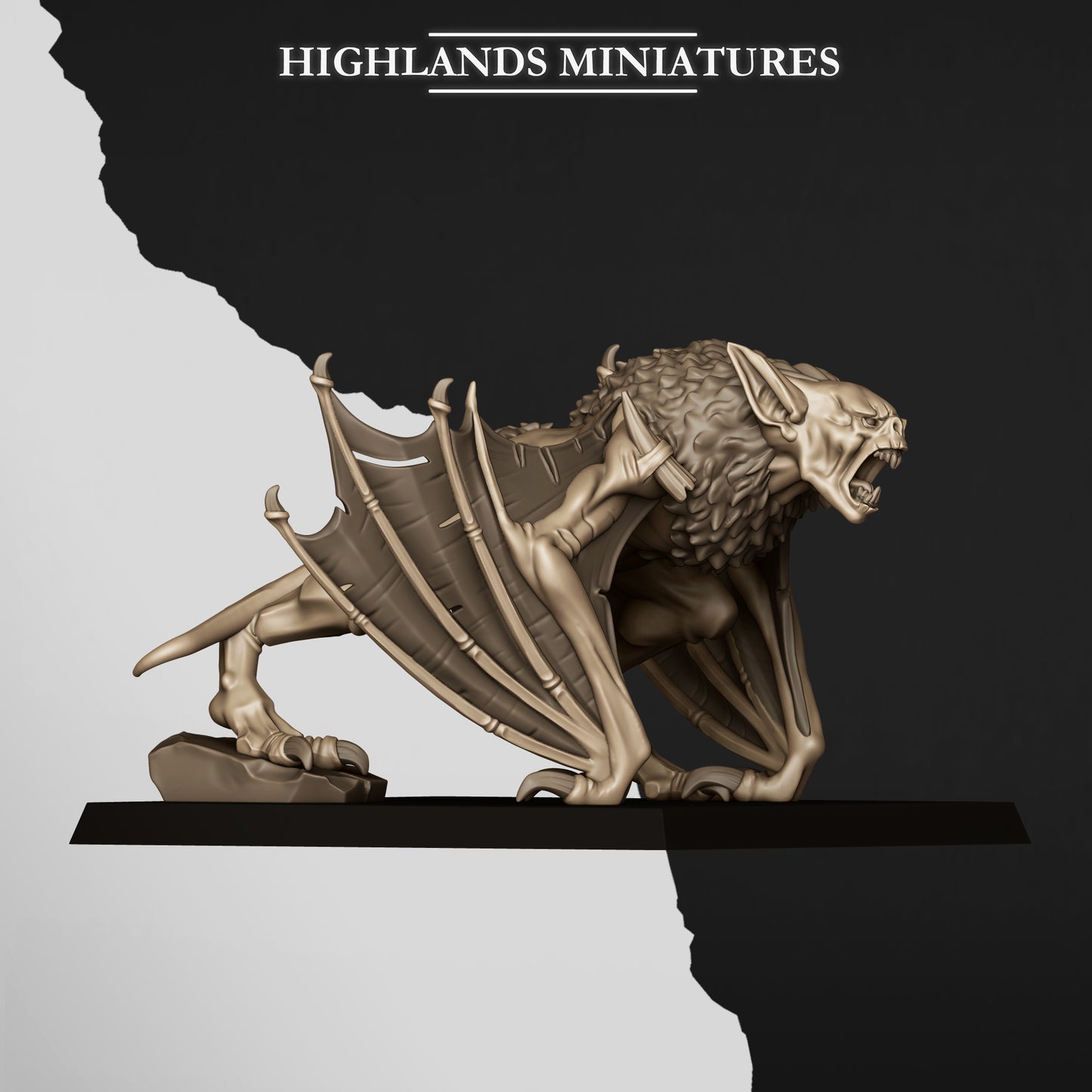 Pit Bat | Transilvanya - The Fallen Realm | Highlands Miniatures