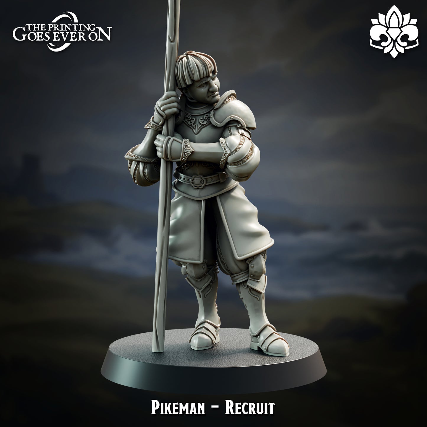 Pikemen Set | Domani Republic | The Printing Goes Ever On