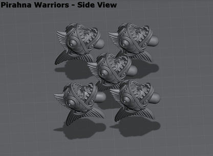 Bits - Amazon Heads | Amazons | Resin 3D Printed Miniature | Kyoushuneko