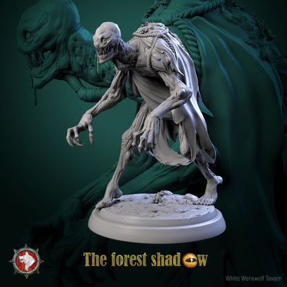 Poisoned Walkers Set | The Forest Shadow | Resin 3D Printed Miniature | White Werewolf Tavern | DnD