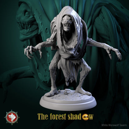 Poisoned Walkers Set | The Forest Shadow | Resin 3D Printed Miniature | White Werewolf Tavern | DnD