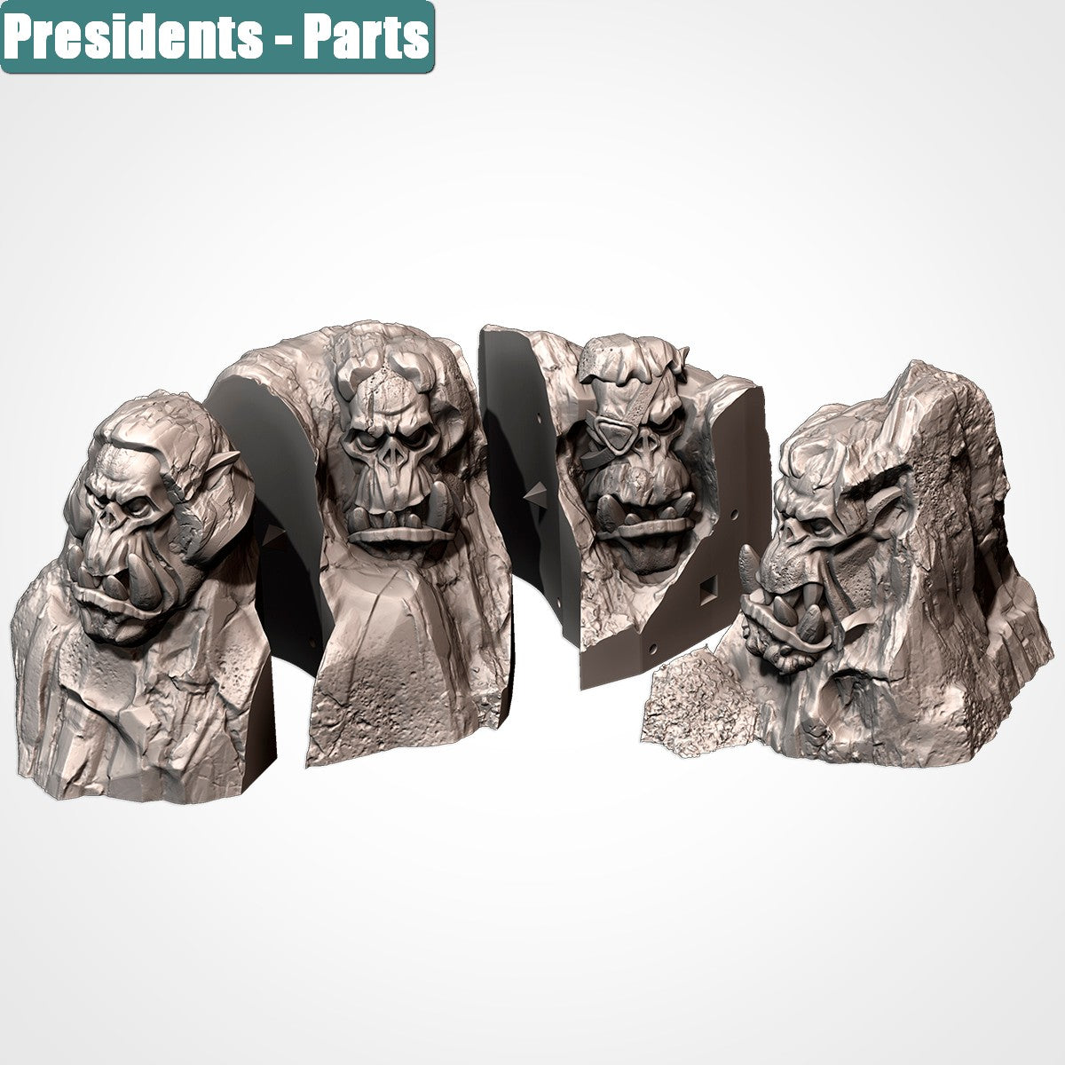 Orc Monuments | Scatter Terrain | Txarli Factory