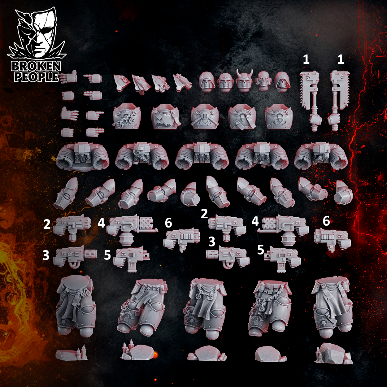 Bits - Punisher Squad Build Kit