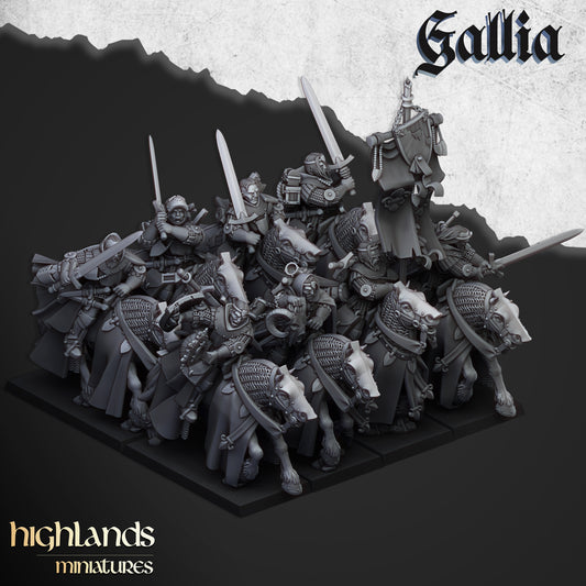 Questing Knights | Gallia, the Medieval Kingdom | Highlands Miniatures