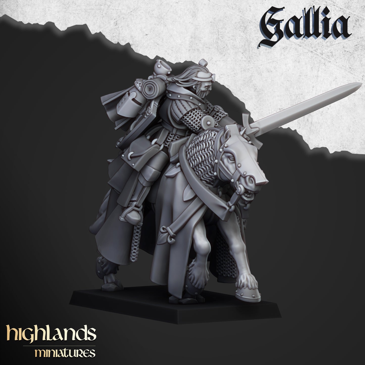 Questing Knights | Gallia, the Medieval Kingdom | Highlands Miniatures