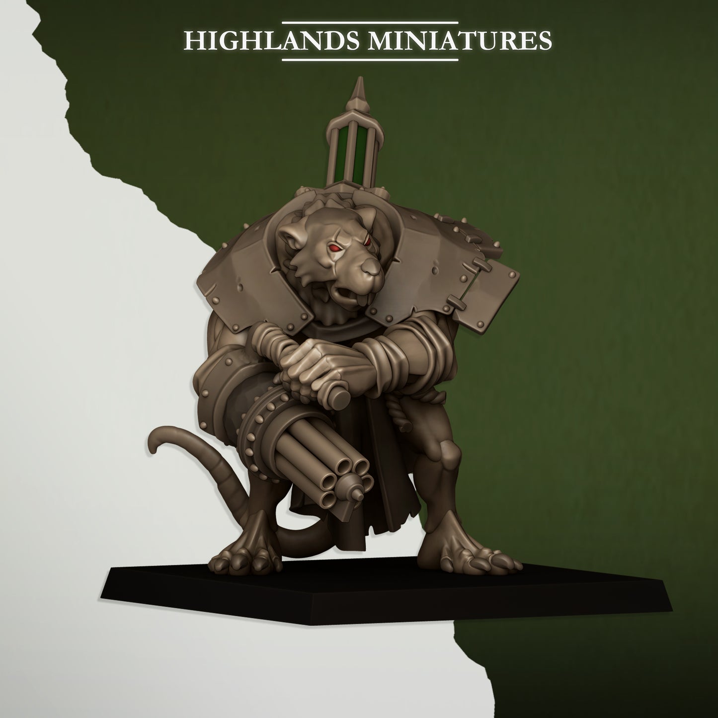 Ratgors and Ratgor Master | Sewer Vermin | Highlands Miniatures