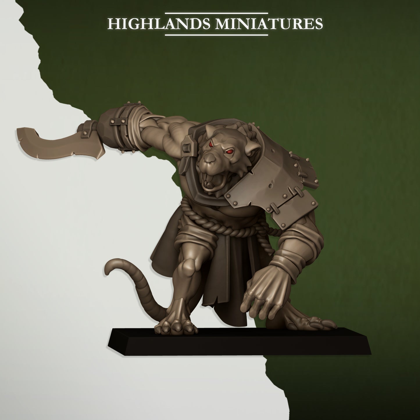 Ratgors and Ratgor Master | Sewer Vermin | Highlands Miniatures