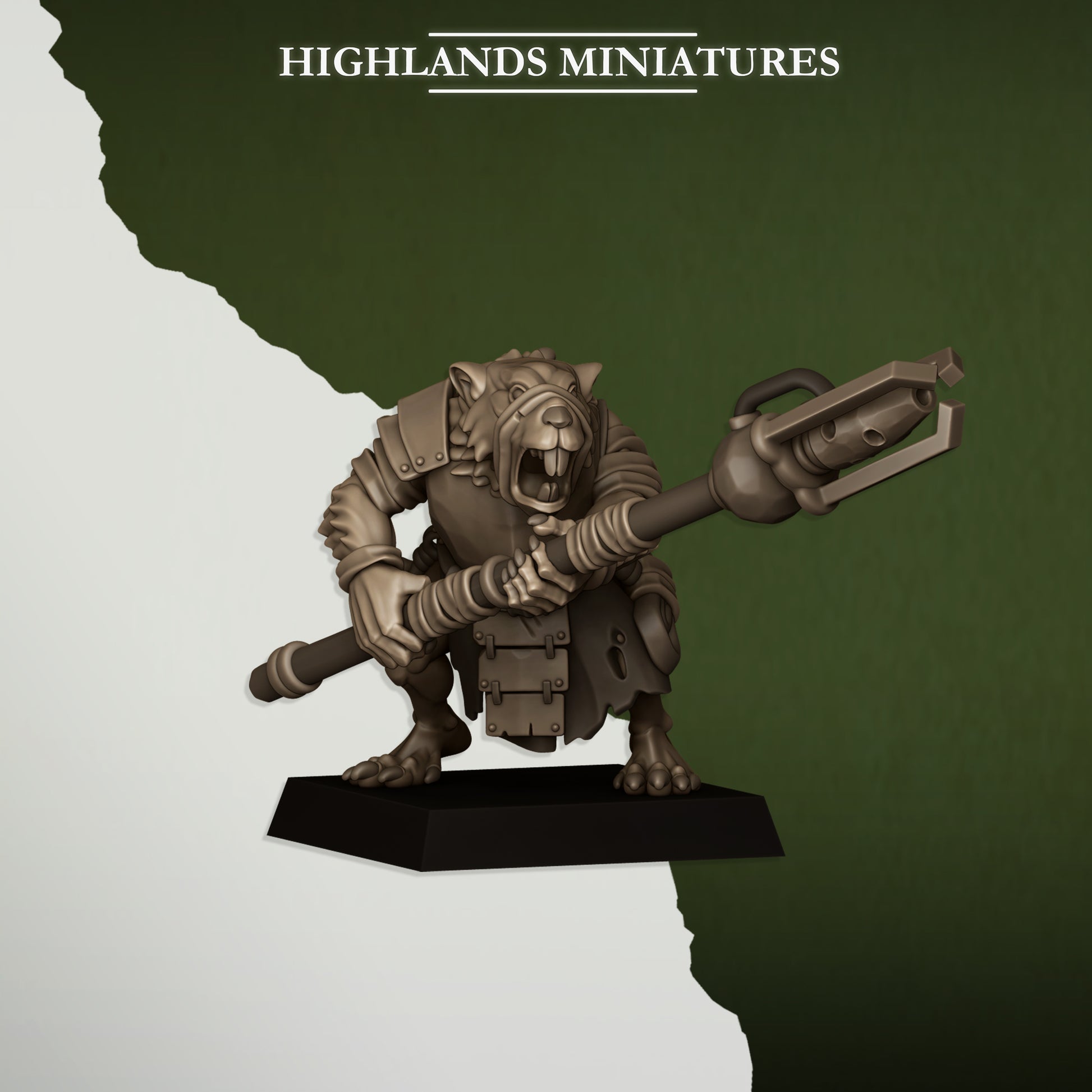 Ratgors and Ratgor Master | Sewer Vermin | Highlands Miniatures ...