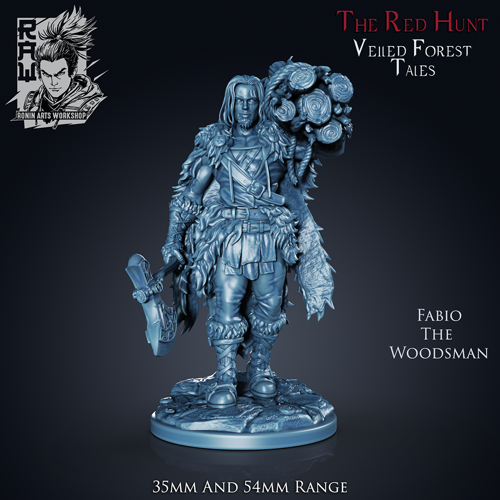 Fabio, The Woodsman | The Red Hunt | Ronin Arts Workshop