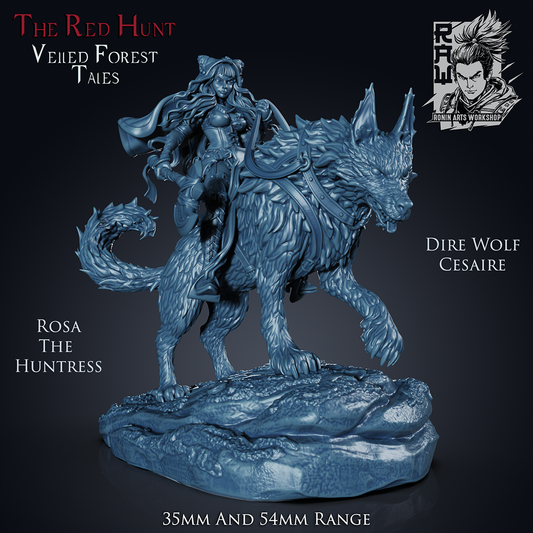 Huntress Rosa on Big Bad Wolf | The Red Hunt | Ronin Arts Workshop