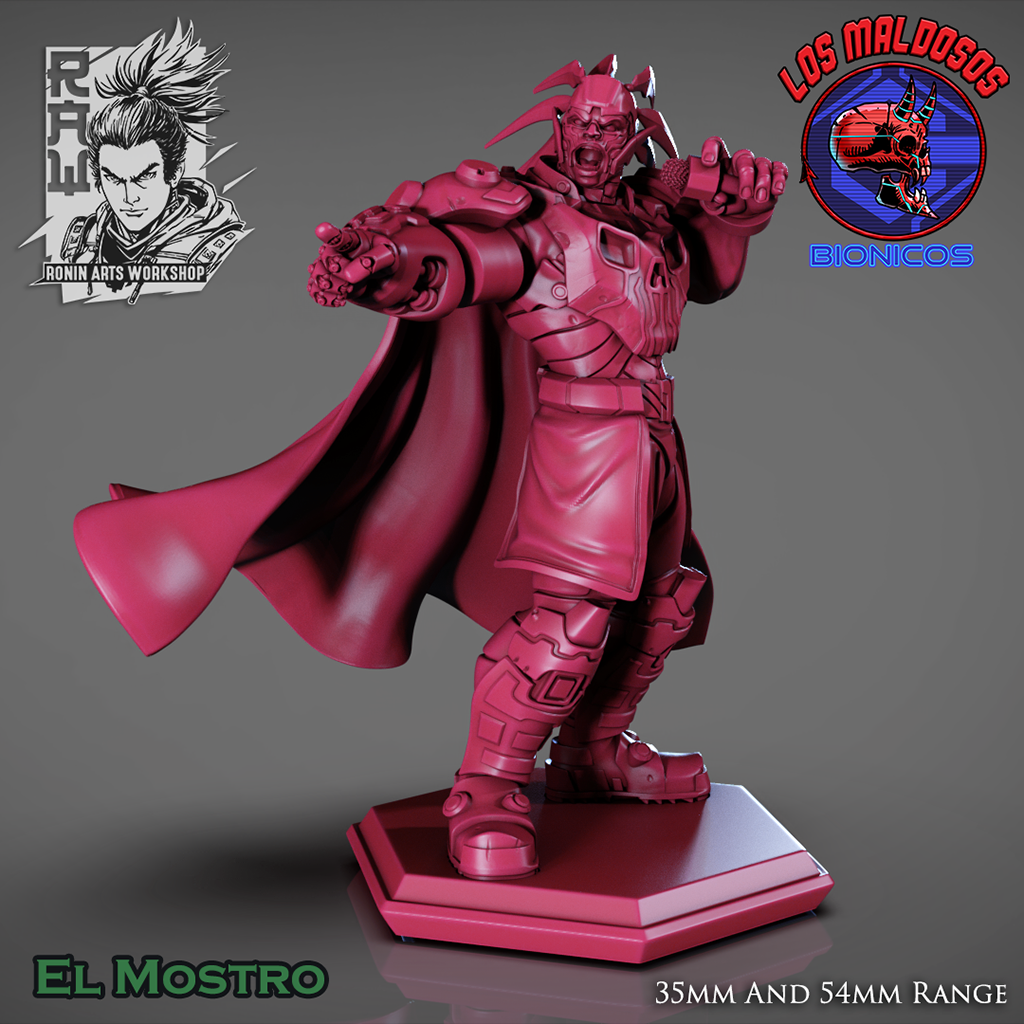 Cyber Luchador - El Monstro | Ronin Arts Workshop