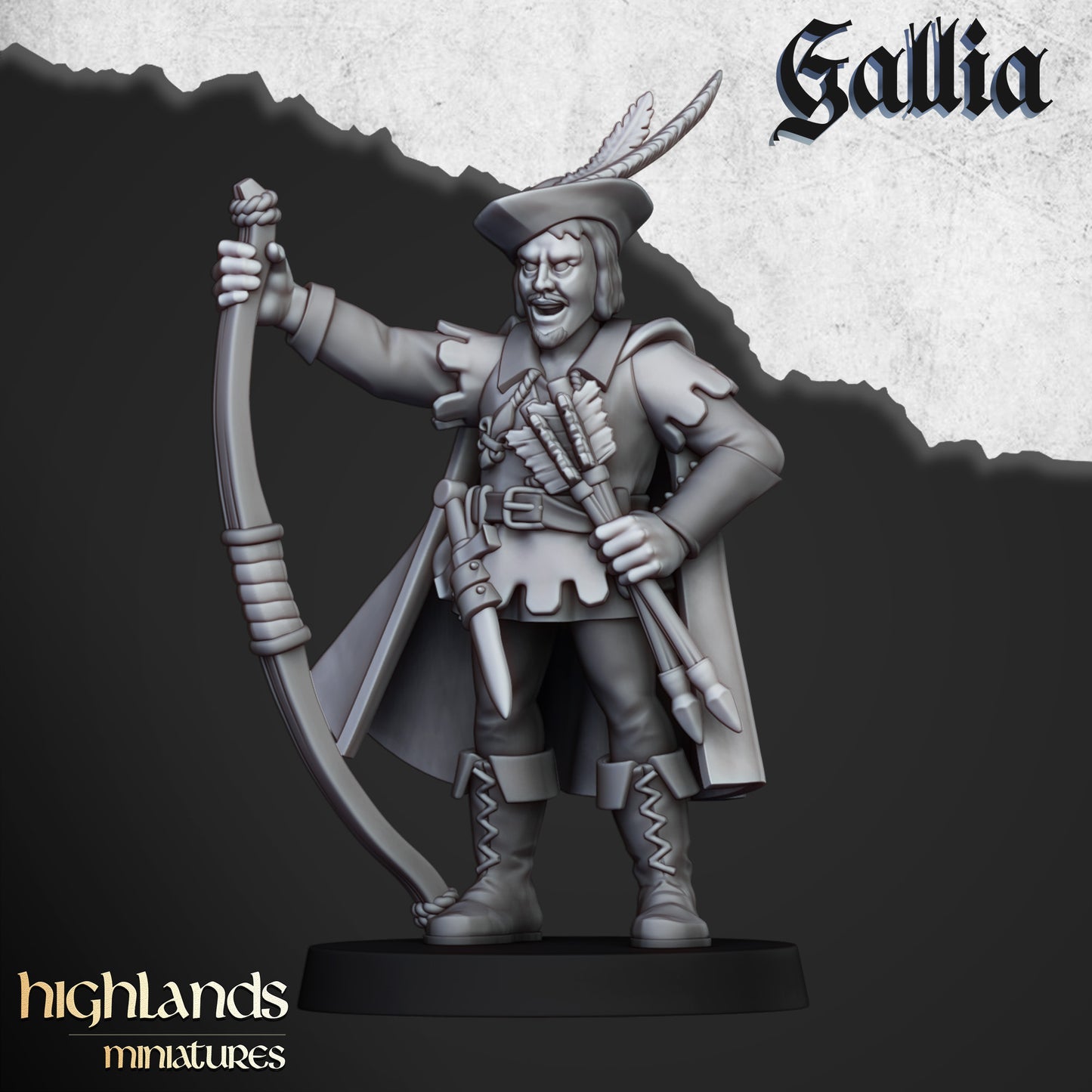 Robin Hood | Gallia, the Medieval Kingdom | Highlands Miniatures