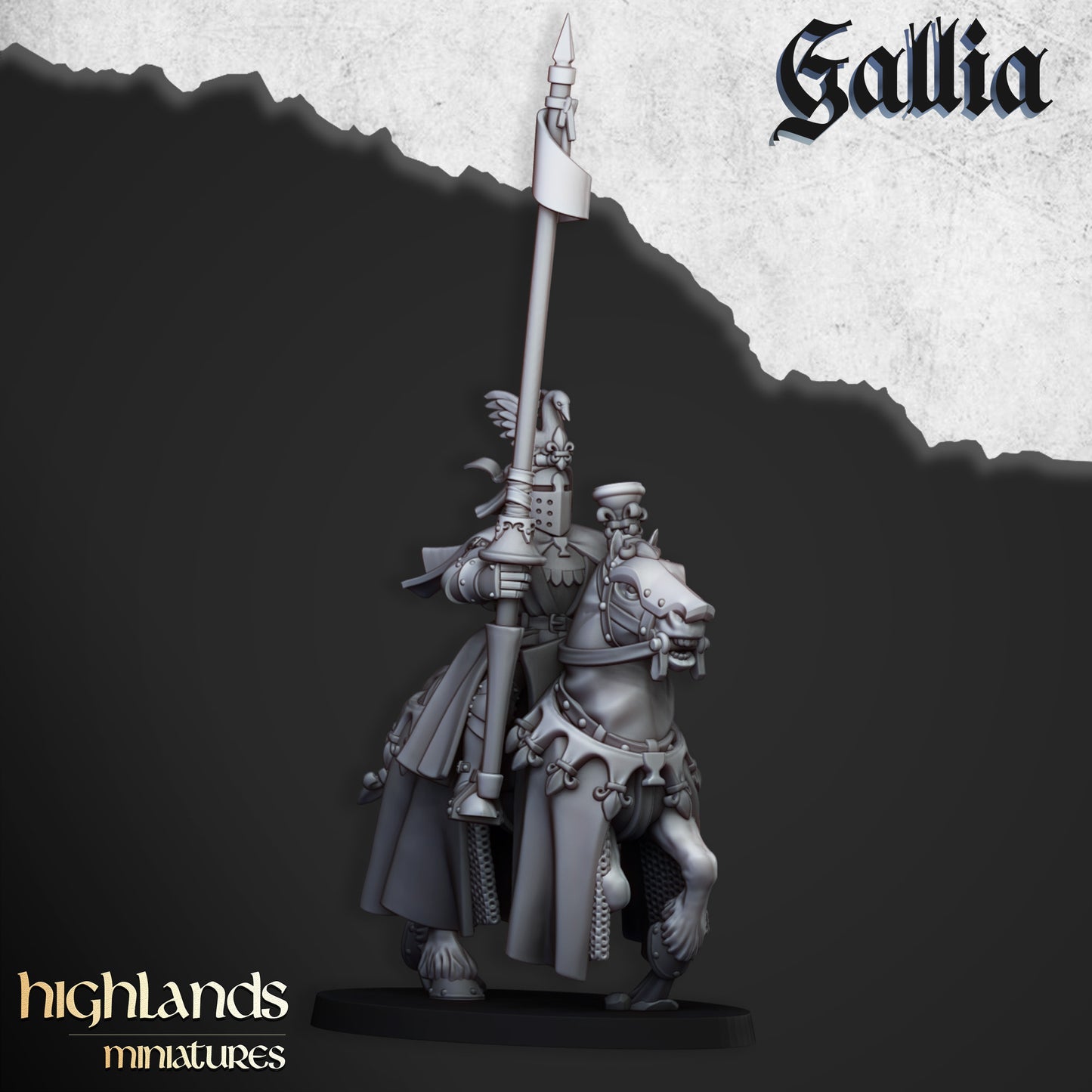 Royal Knights of Gallia | Gallia, the Medieval Kingdom | Highlands Miniatures