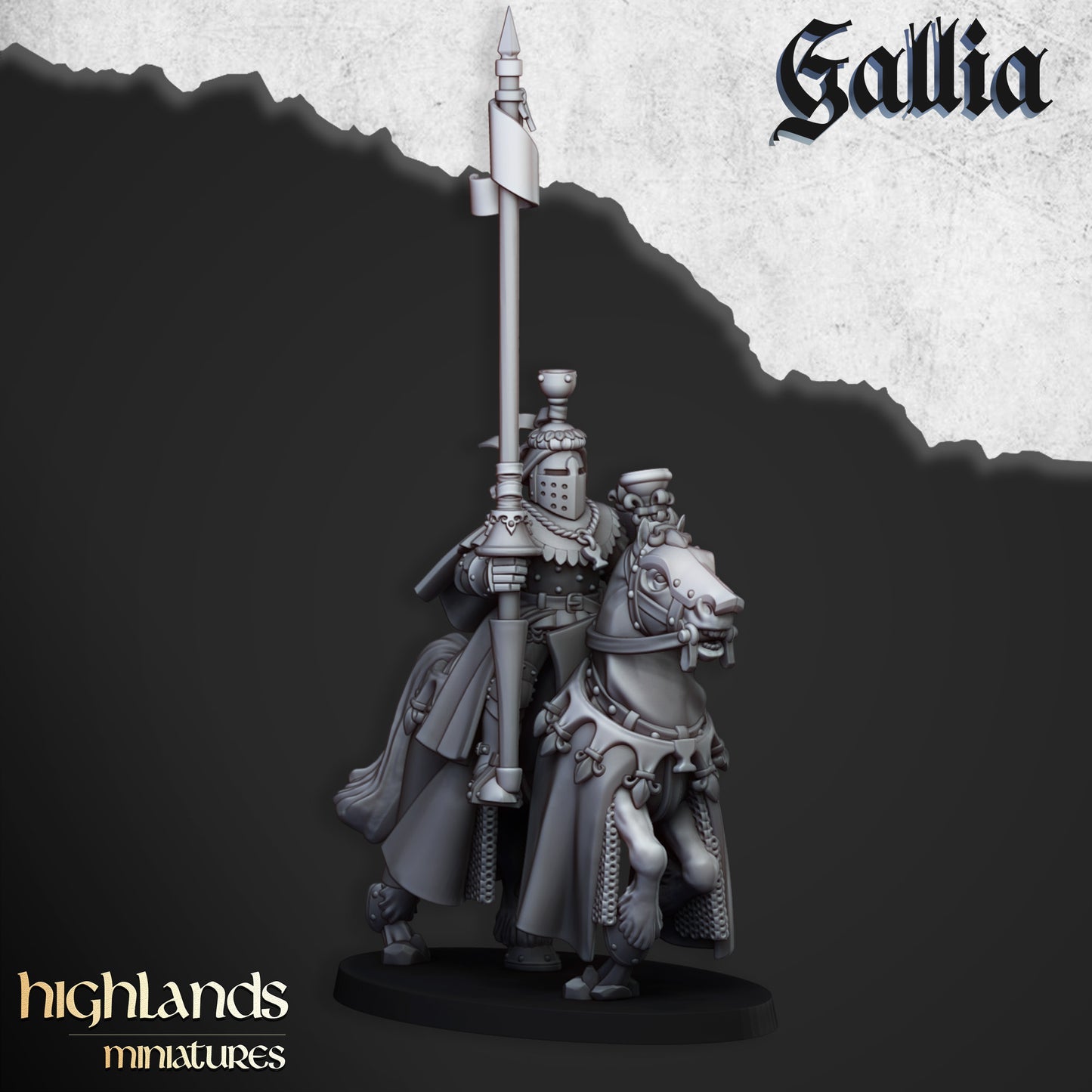 Royal Knights of Gallia | Gallia, the Medieval Kingdom | Highlands Miniatures