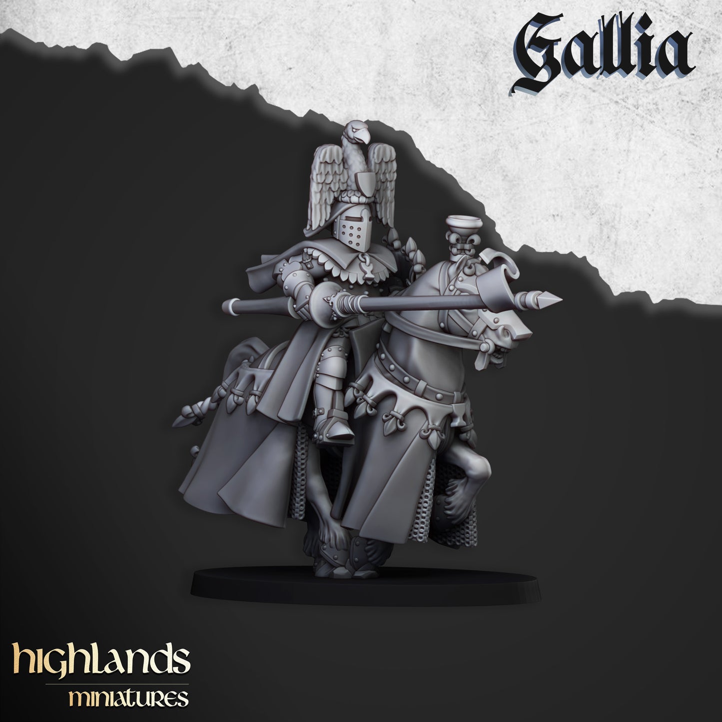 Royal Knights of Gallia | Gallia, the Medieval Kingdom | Highlands Miniatures