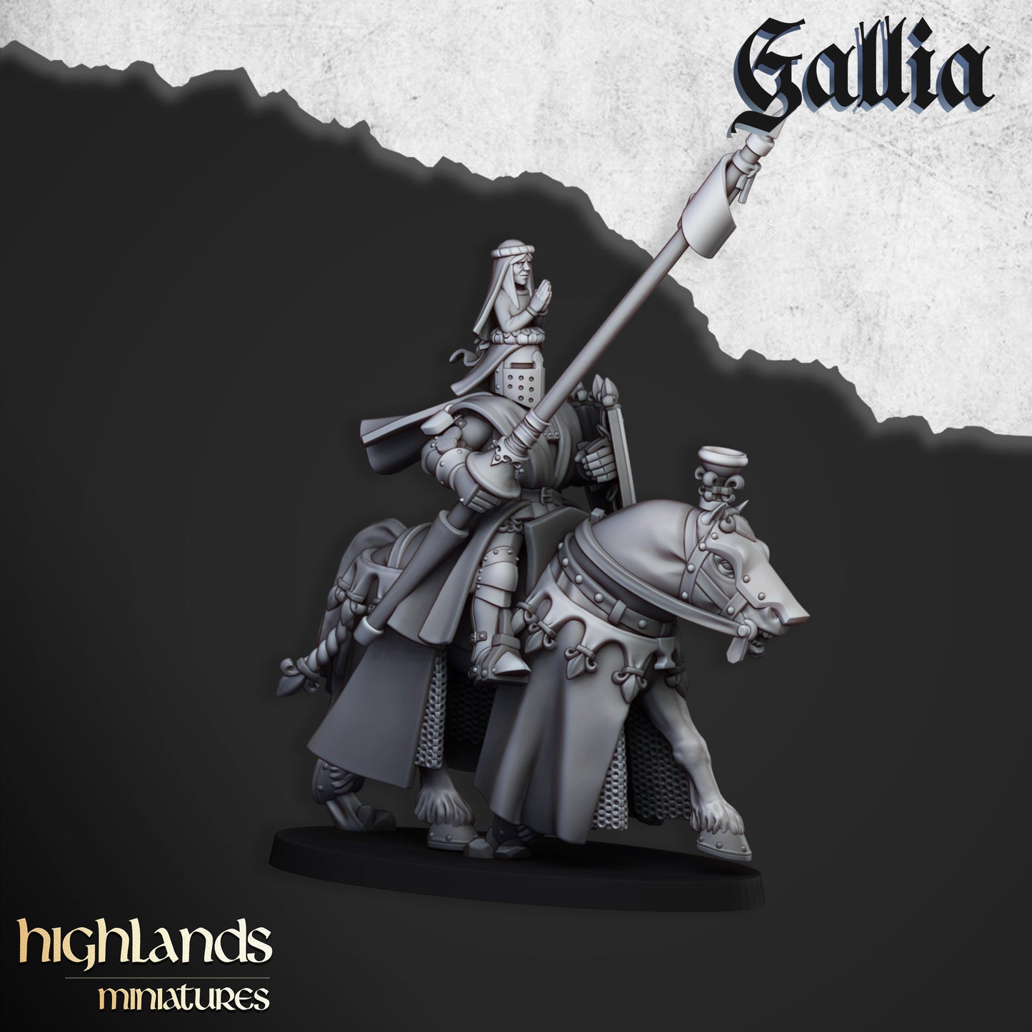 Royal Knights of Gallia | Gallia, the Medieval Kingdom | Highlands Miniatures