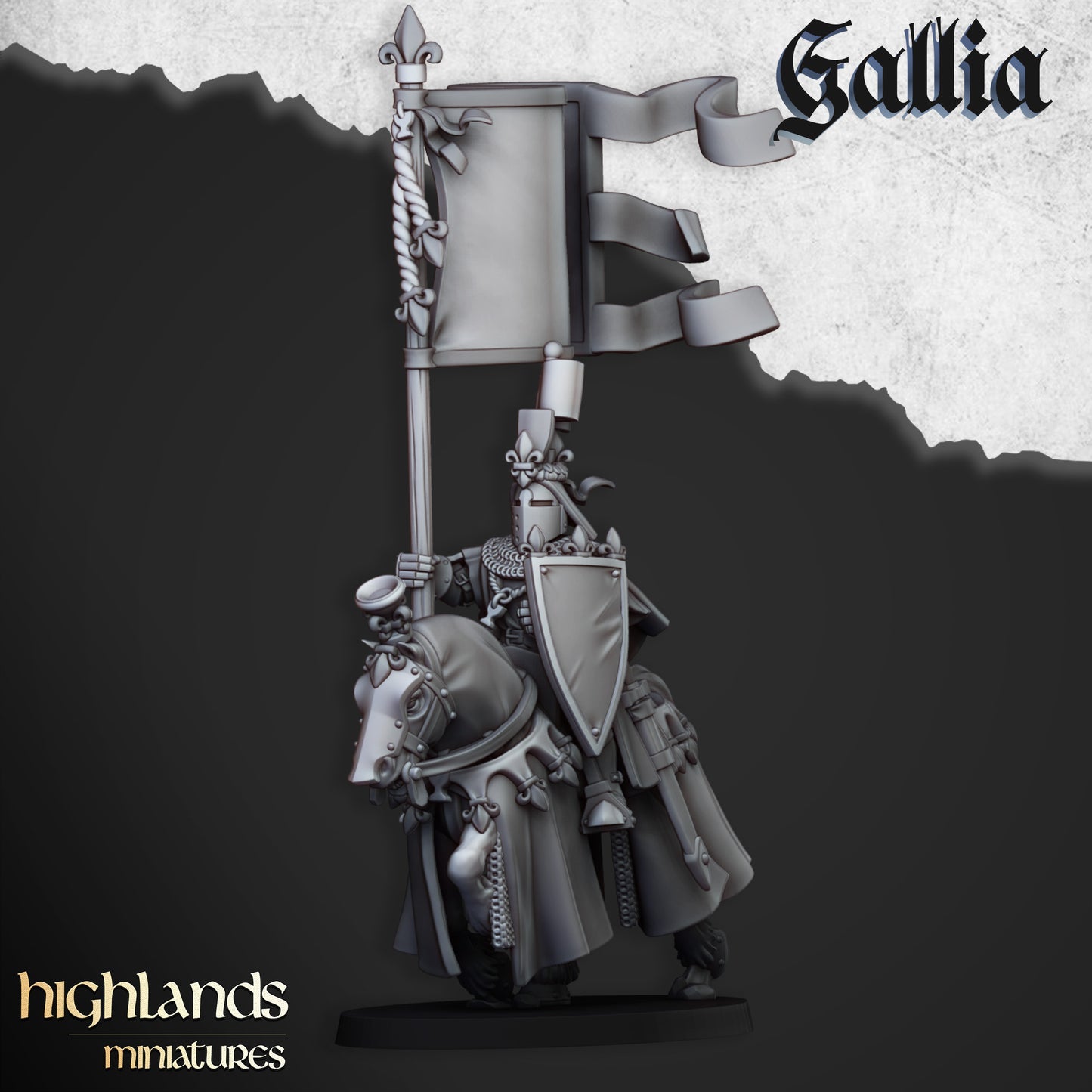 Royal Knights of Gallia | Gallia, the Medieval Kingdom | Highlands Miniatures