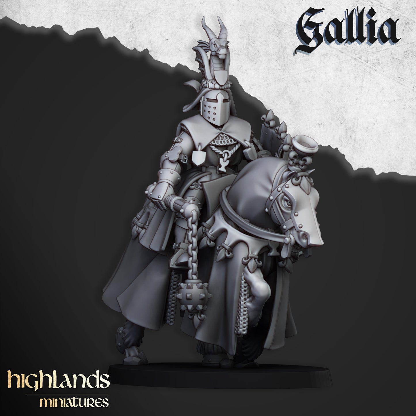 Royal Knights of Gallia | Gallia, the Medieval Kingdom | Highlands Miniatures