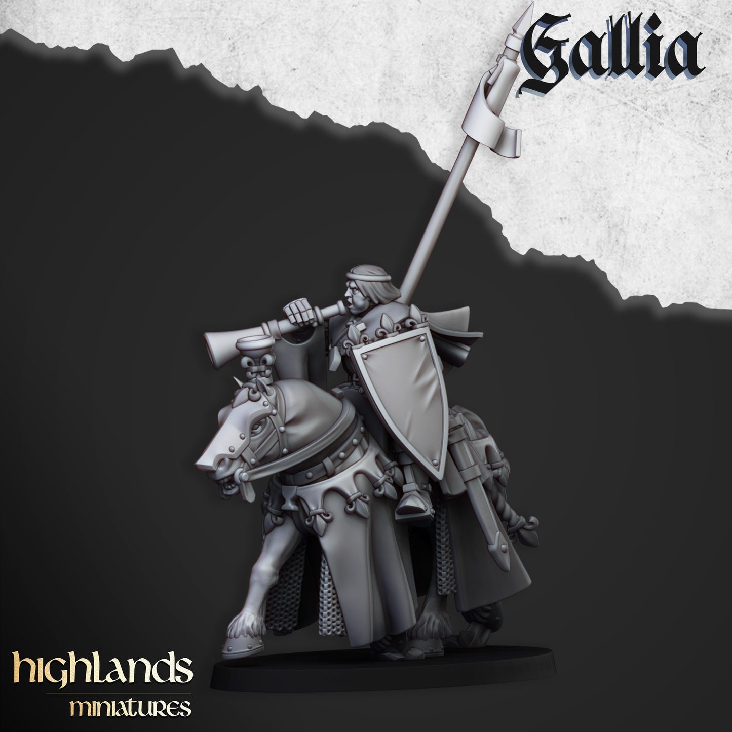 Royal Knights of Gallia | Gallia, the Medieval Kingdom | Highlands Miniatures