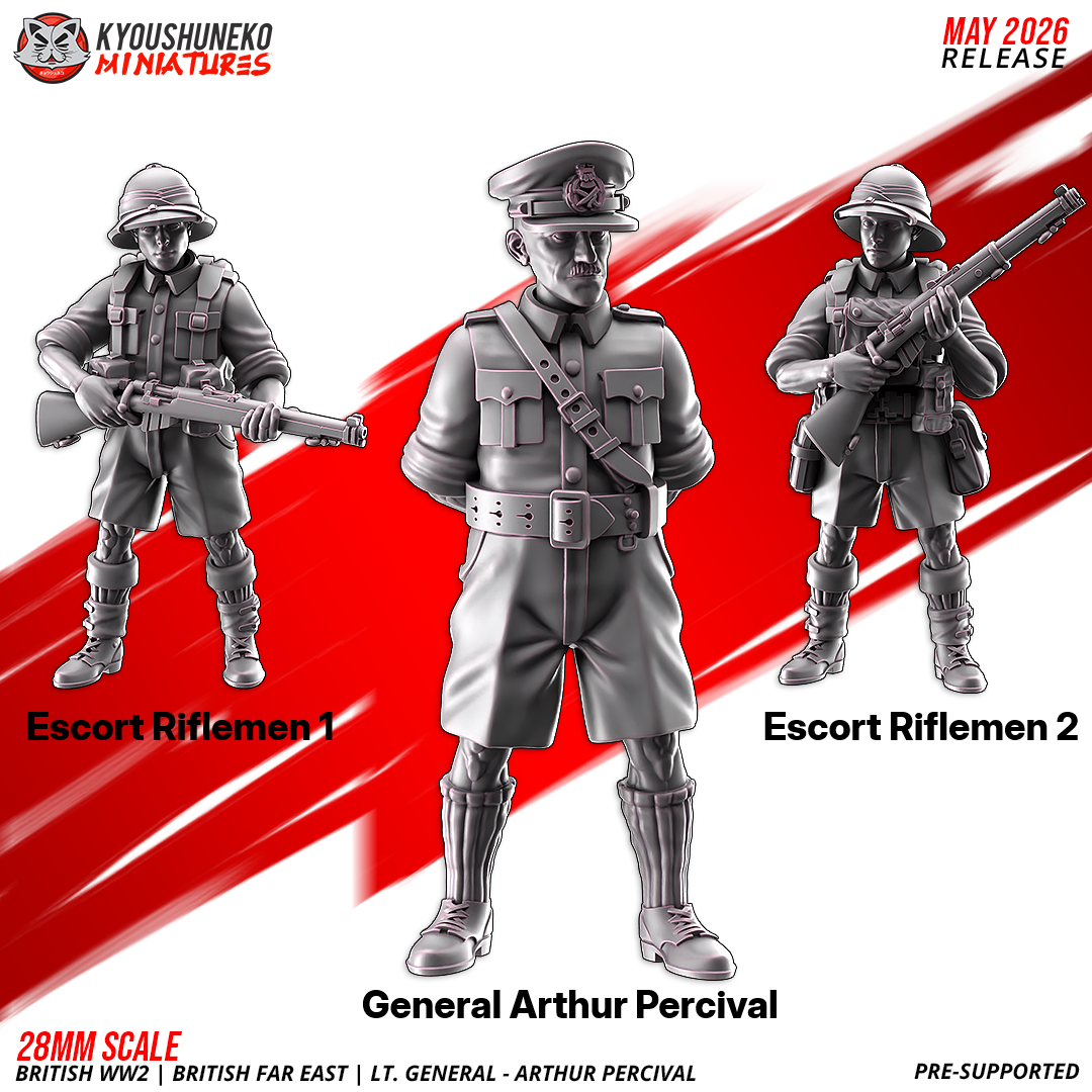 British WW2 Far East | LT General Arthur Percival
