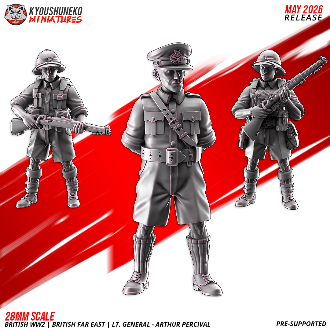 British WW2 Far East | LT General Arthur Percival