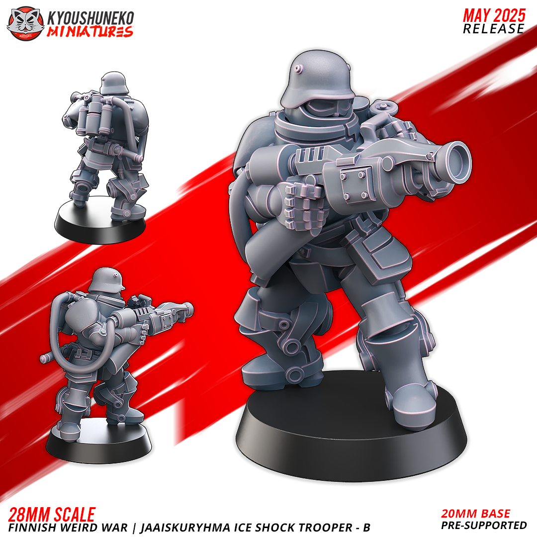 Jaaiskuryhma Ice Shock Troopers | Finland | Kyoushuneko
