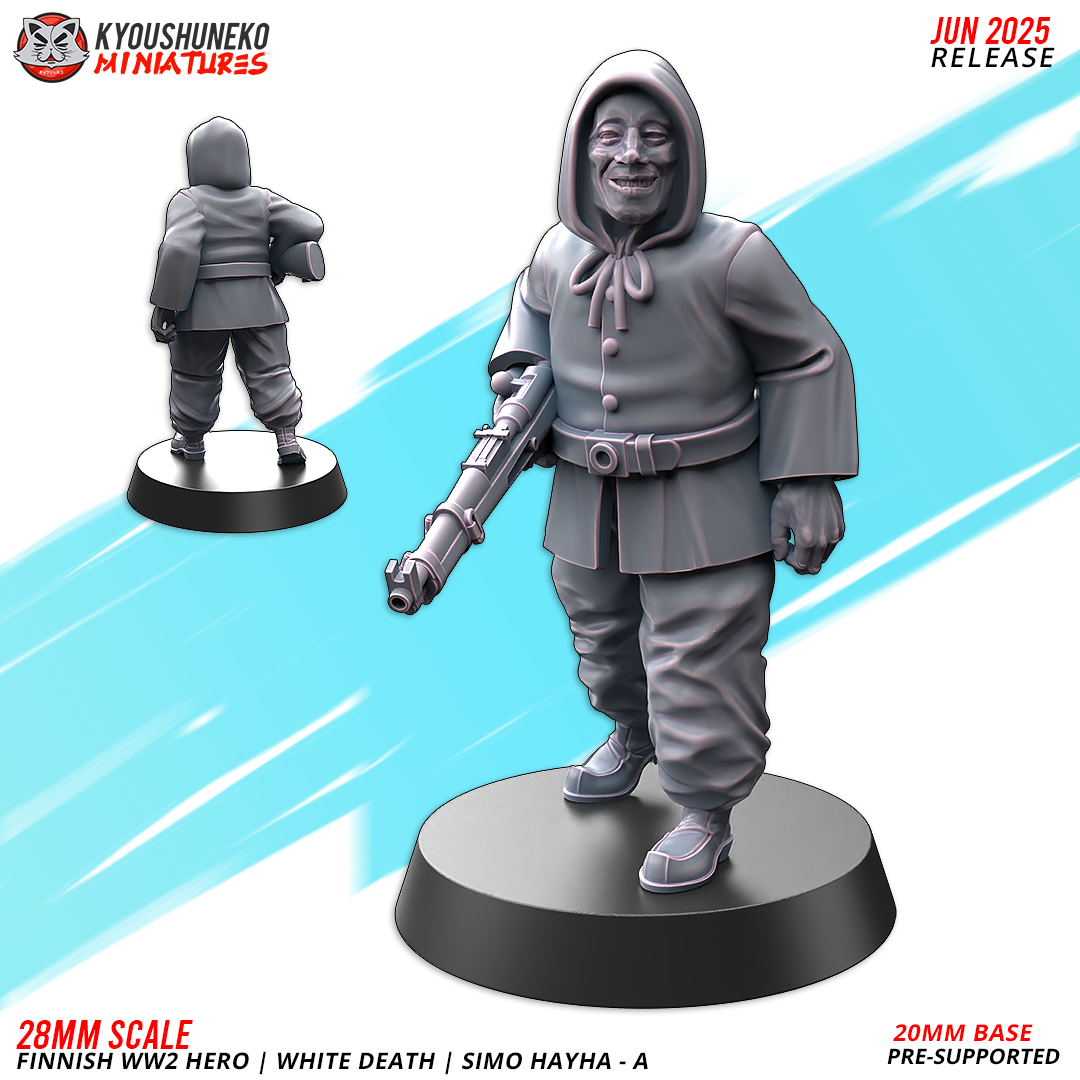 White Death - Simo Häyhä | Finland | Kyoushuneko
