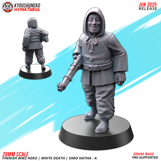 White Death - Simo Häyhä | Finland | Kyoushuneko